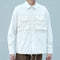 Boysnextdoor Patchwork Shirt Jacket White